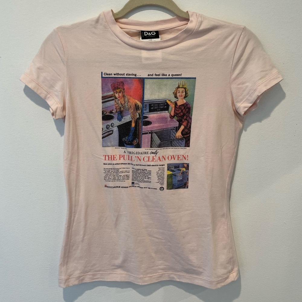 D&G Vintage Graphic T-shirt